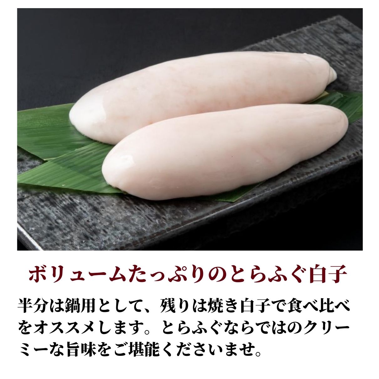 大人気 大きなとらふぐ白子付 スペシャルセット