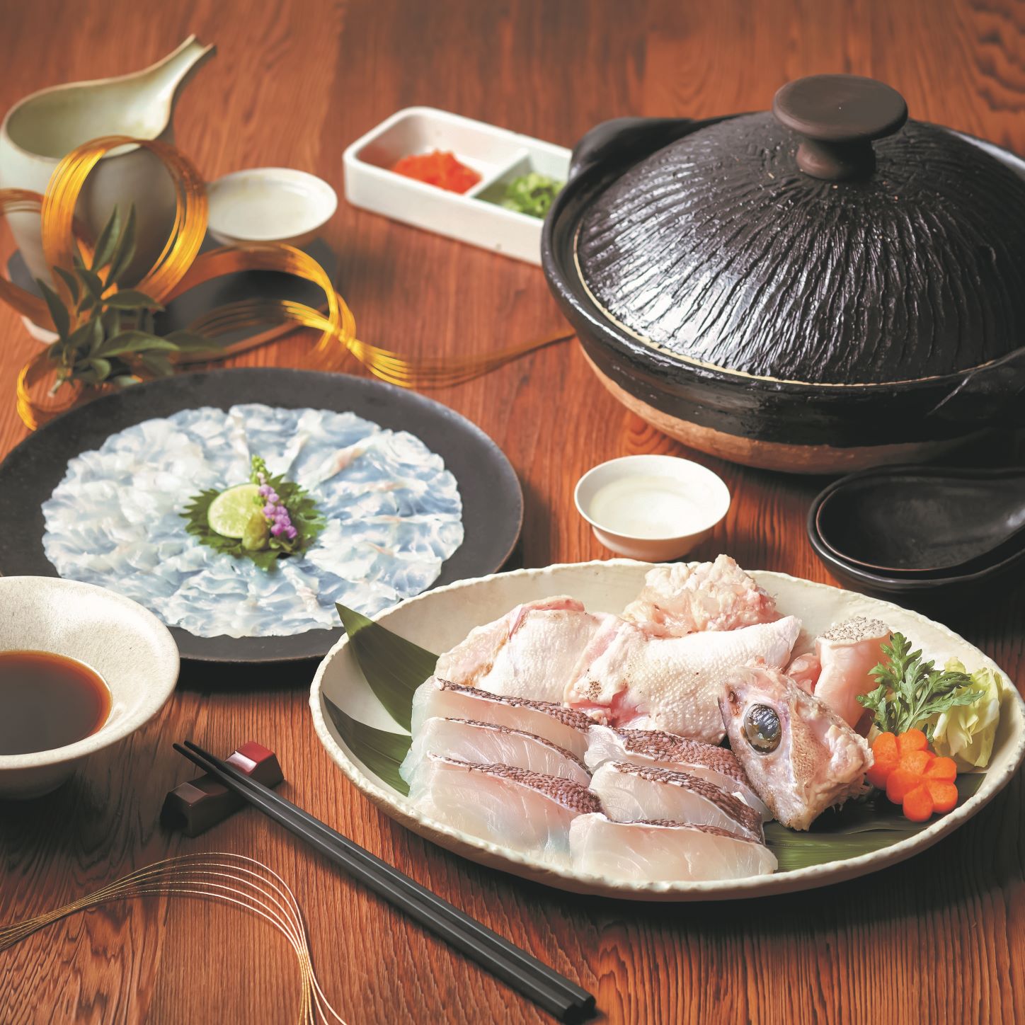 幻の魚 長崎県産 天然クエ お刺身 お鍋セット 送料無料商品 とらふぐ専門店 玄品 公式通販サイト