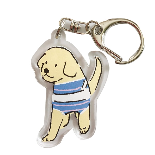 アクリルキーホルダー【盲導犬サポーターDOGS】