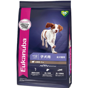 ユーカヌバ_ラム＆ライス子犬用中粒