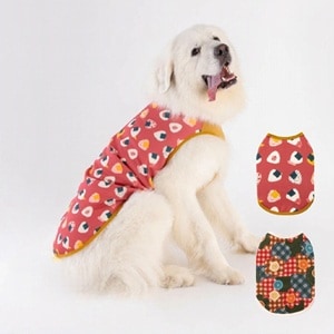 裏起毛プリントタンク