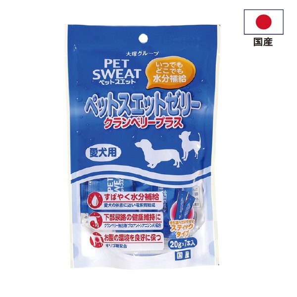 ペットスエットゼリー愛犬用【7本入】