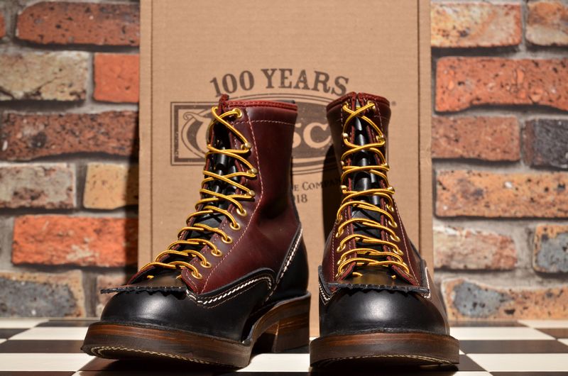 Wesco ウエスコ ジョブマスター 8.0E ブラック タイ×バーガンディー 8