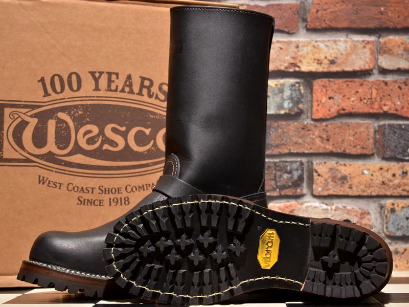 Wesco ウエスコ ボス 9.5E ブラック 福祿壽カスタム | White's