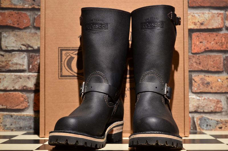 wesco boss 7D ブラック　ナロー エンジニアブーツ　ウエスコ　ボス Wesco ウエスコ ボス 7.0D ブラック | White's(ホワイツ)・Wesco
