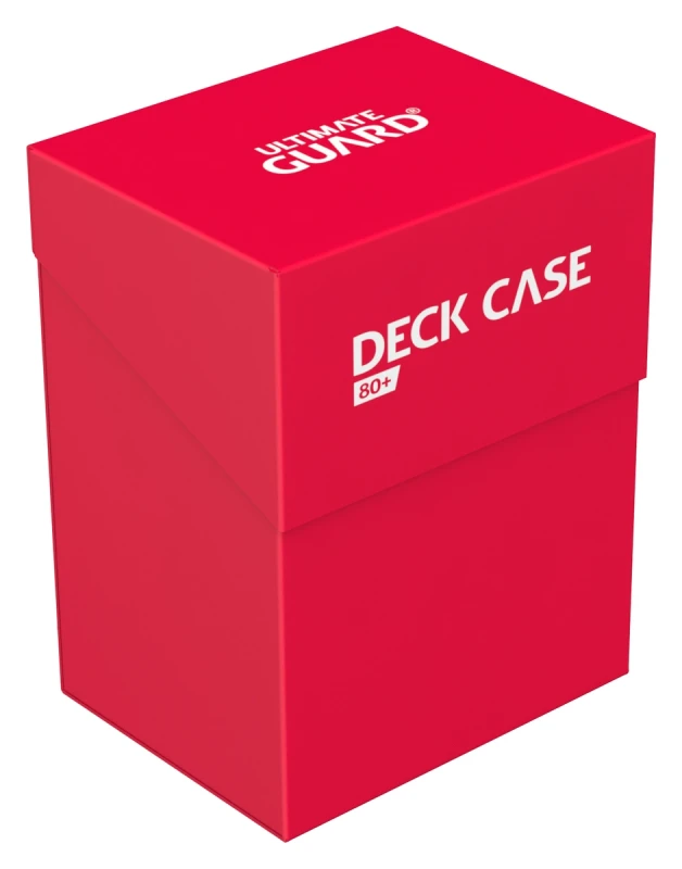 ULTIMATE GUARD DECK CASE RED 80+