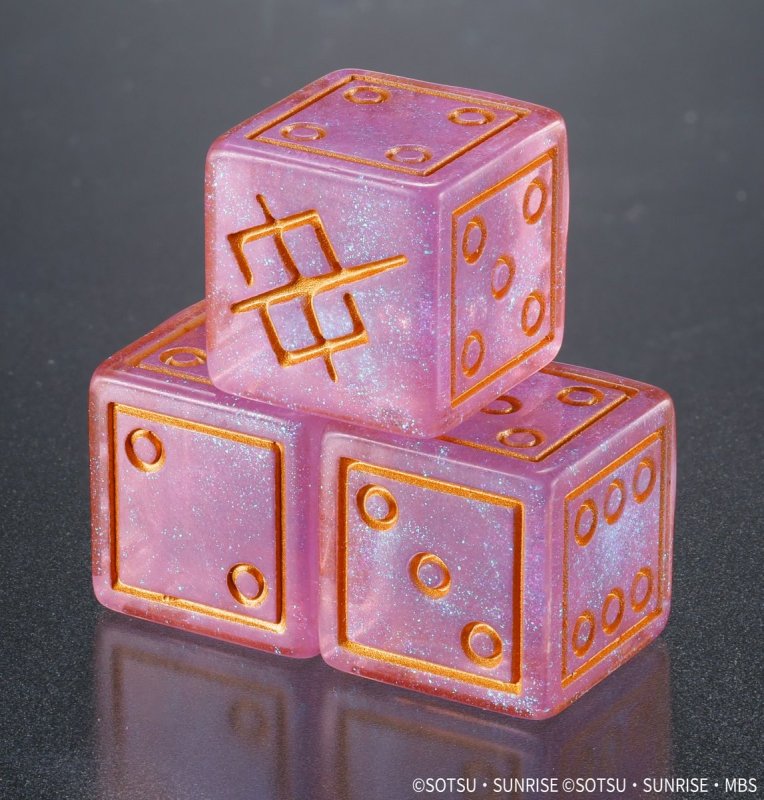[未開封]ST09付属　ダメージカウンターダイス　※6個入りピンク