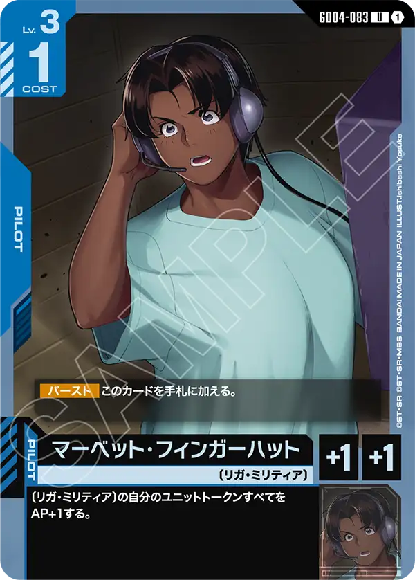マーベット・フィンガーハット「U」(青)[GD04-083] | すべての商品