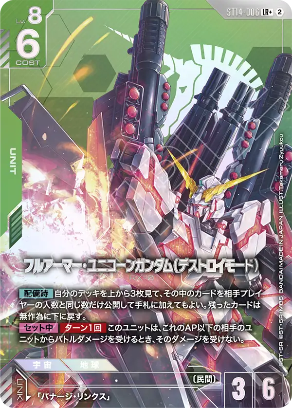 パラレル】フルアーマー・ユニコーンガンダム（デストロイモード）「LR