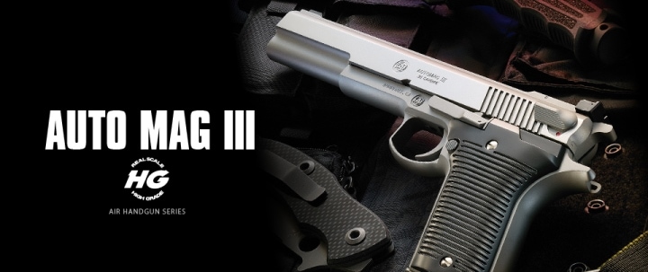 東京マルイ オートマグIII ステンレス【ハイグレード/ホップアップ