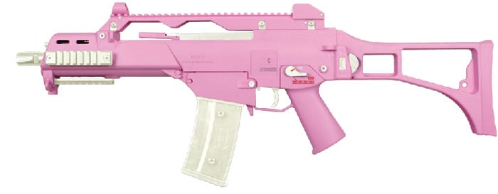 S&TAEG12PN　S&T H&K G36C スポーツライン Pink 電動ガン