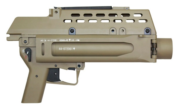 S&TGLG36FDE　G36 電動用 グレネードランチャーDE