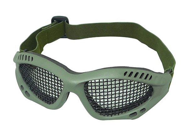 WOSPORT Zero タクティカル グラス OD(スチールメッシュ)