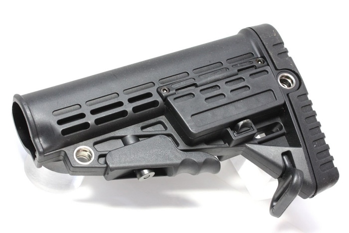 ノーブランド　CAAタイプ Collapsible Butt Stock BK