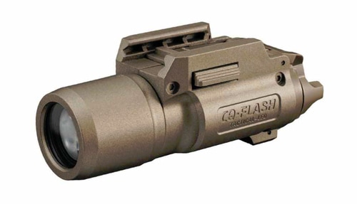 【東京マルイ】CQ-FLASH｜フラット・ダークアースカラー｜幅20mmのレイル対応｜フラッシュライト｜No.202｜4952839177025