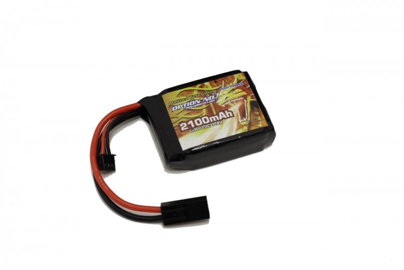 OP1 HP LiPo 7.4V 2100mAh PEQ GB0023M