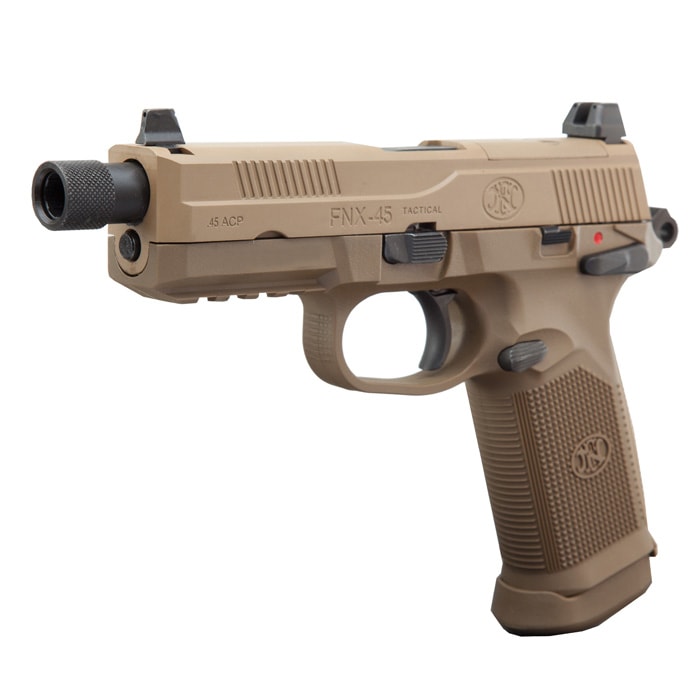 【アタッチメント多数！】東京マルイ FNX-45 FDE ガスブローバック CyberGun FNX-45 Tactical ガスブローバック DE | ガスハンドガン本体