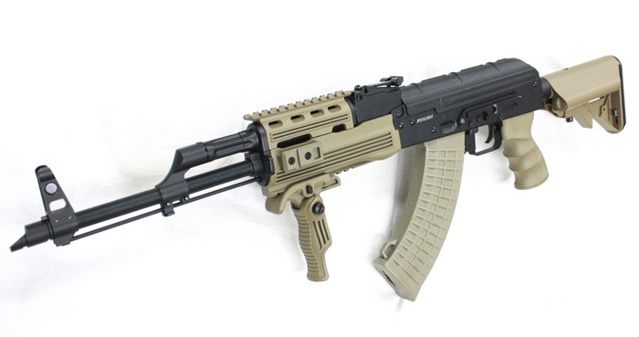 MATRIX/CYMA AKM Legion Tac. ブローバック電動ガン TAN | 電動ガン