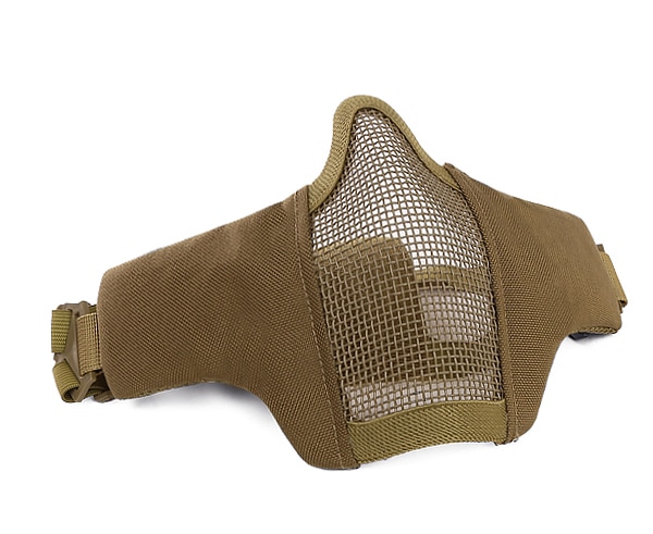 WOSPORT V1タイプ メッシュマスク ナイロン チーク TAN