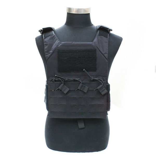 JPCタイプ レーザーカット ベスト BK