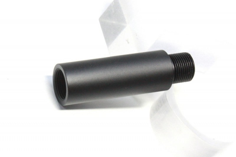 UFC エクステンション アウターバレル 2インチ(14mm+>14mm+)BK
