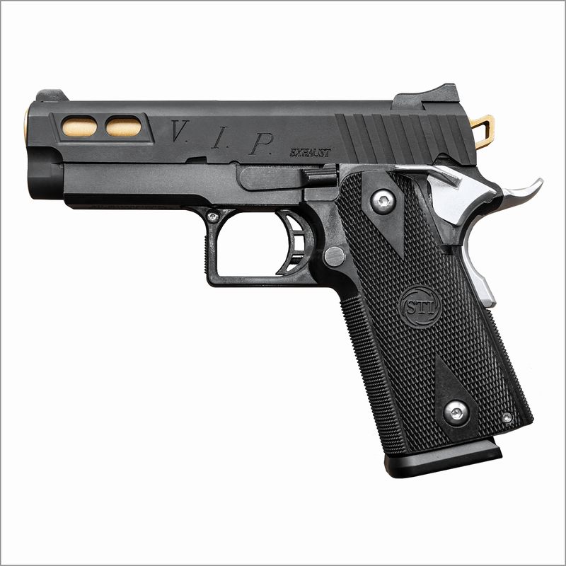 KSC STI VIP3.9 イグゾースト スライドHW | ガスハンドガン本体