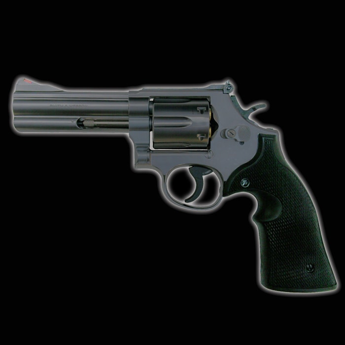 マルシン S&W M586 /Xカートリッジ/ABS/マットブラック/プラグリップ