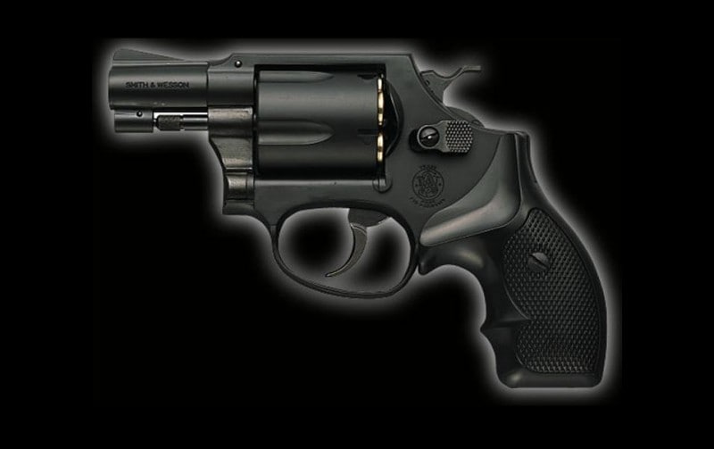 マルシン S&W M36チーフSP/Xカートリッジ/マットブラックABS 2インチ/木製グリップ