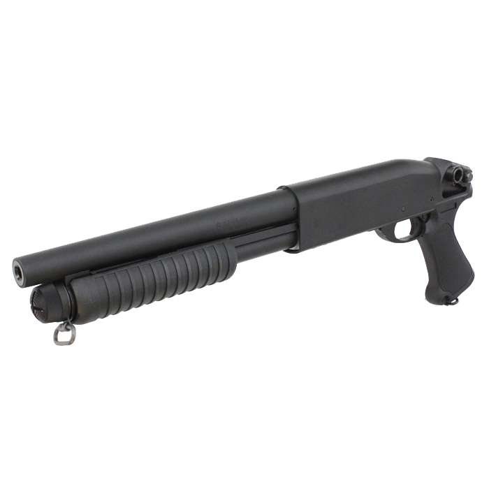 S&T M870 ショート エアーショットガン（レミントン刻印）BK 【180日間安心保証つき】