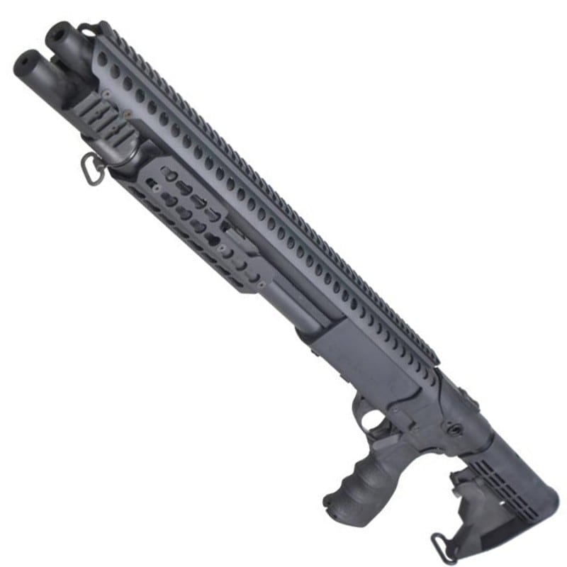 S&T M870 ロング KEYMOD タクティカル BK【180日間安心保証つき】