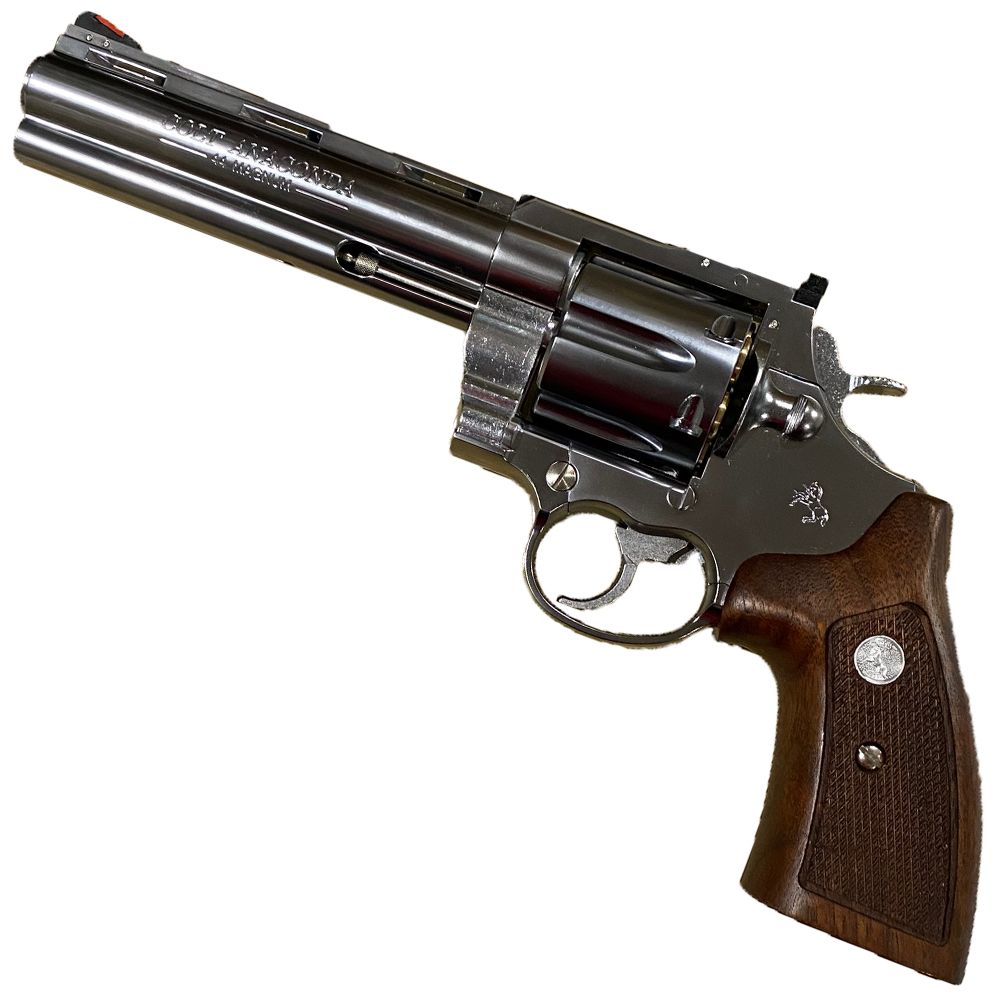 マルシン コルトアナコンダ 6インチ/ABS/木製グリップ/SV | ガスガン