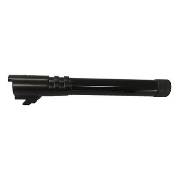 Carbon8 【CBP-A001-02BK】M45対応_アウターバレル_先端14mm逆ネジ_BK (旧:CBP11BK)