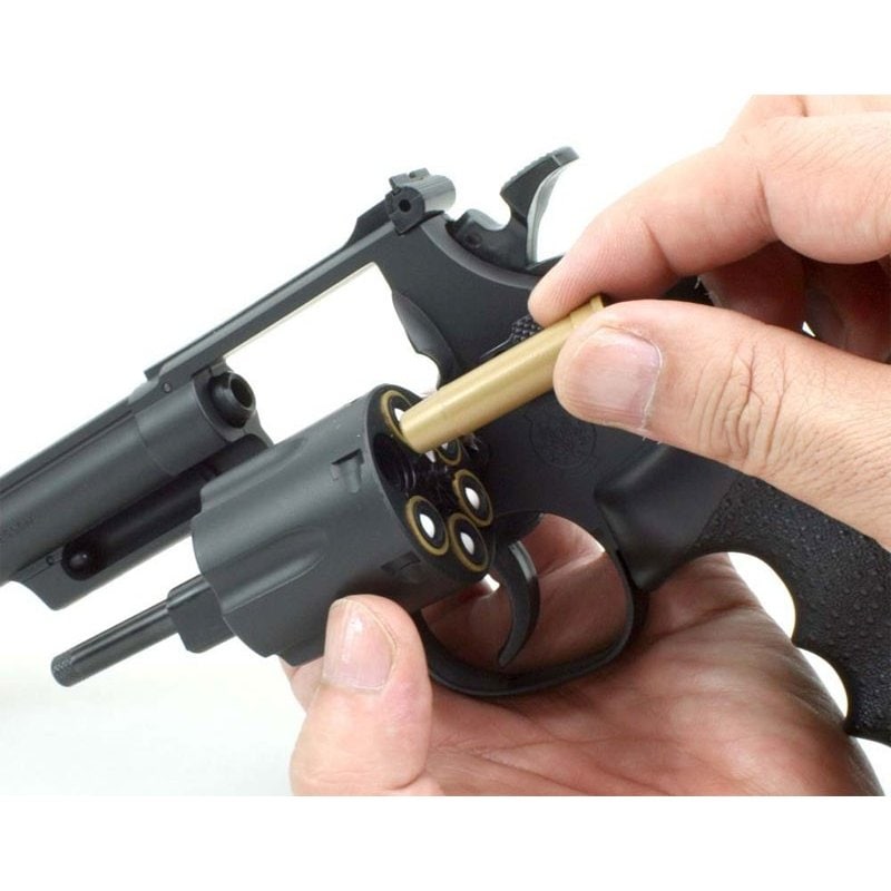 クラウン 低年齢 S&W M19 4インチ BK エアリボルバー 10歳以上用