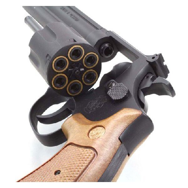 クラウン 低年齢 S&W M586 4インチ BK エアリボルバー 10歳以上用