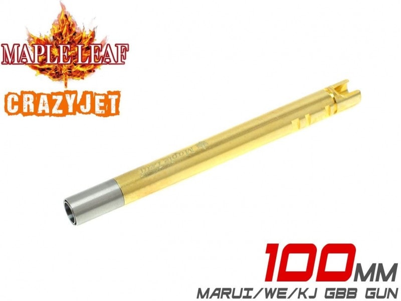 Maple Leaf Crazy Jet インナーバレル 100mm for GBB(XDM/HK45/FN57)