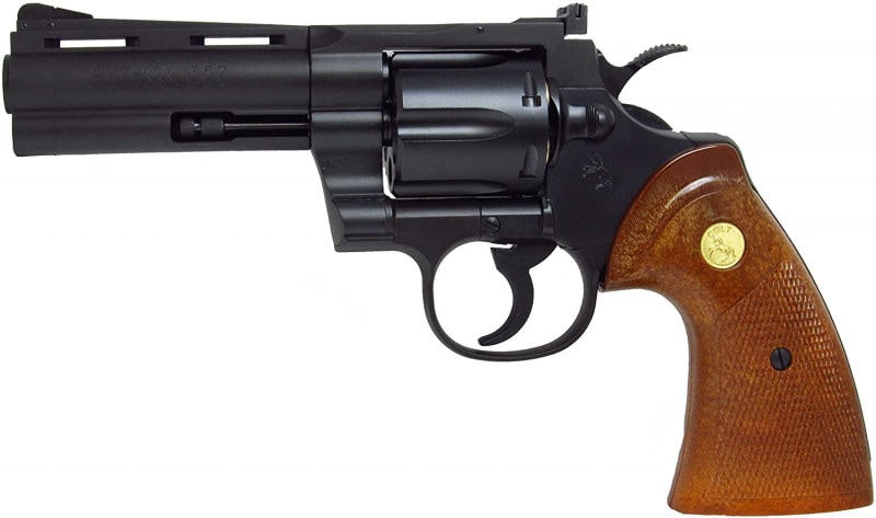タナカ Colt パイソン 4インチ R-MODEL HW  ガスリボルバー