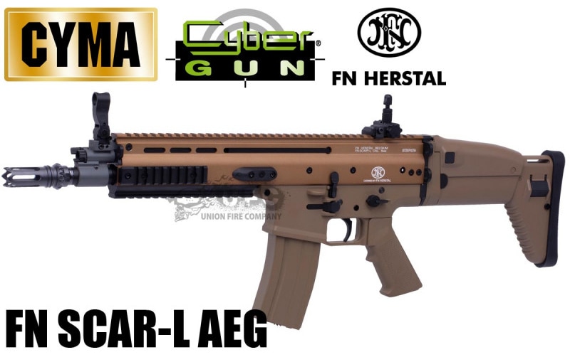 CYMA/CYBERGUN FN SCAR-L フルメタル電動ガン TAN【180日間安心保証つき】