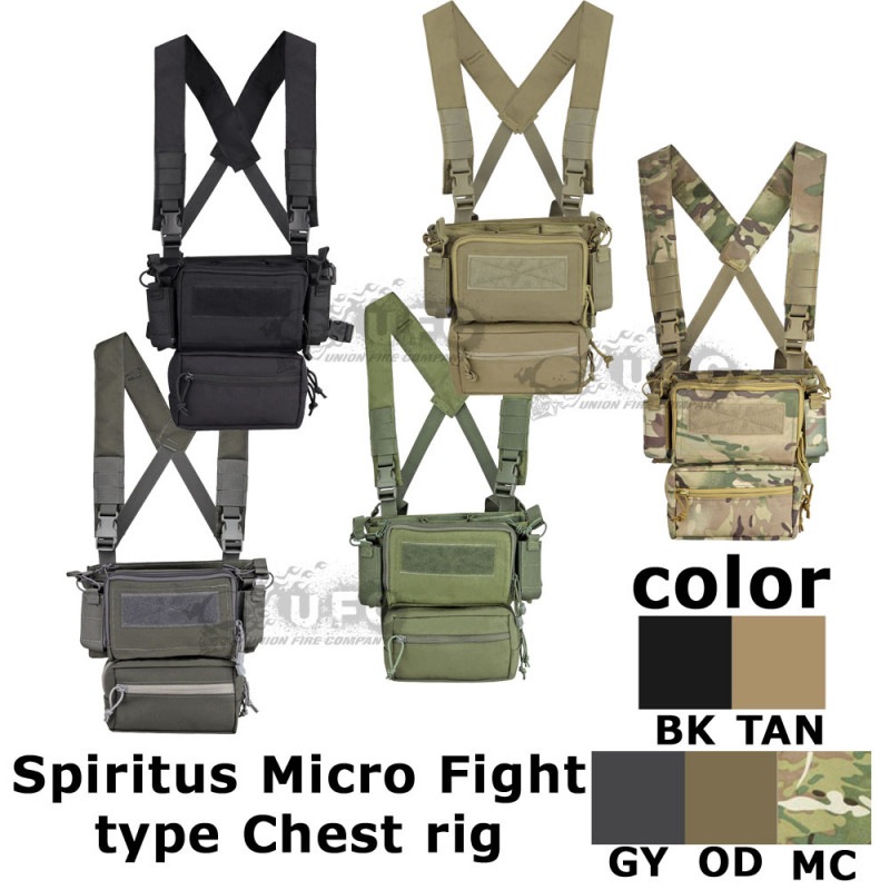 Spiritus Micro Fightタイプ チェストリグ Grey | すべての商品