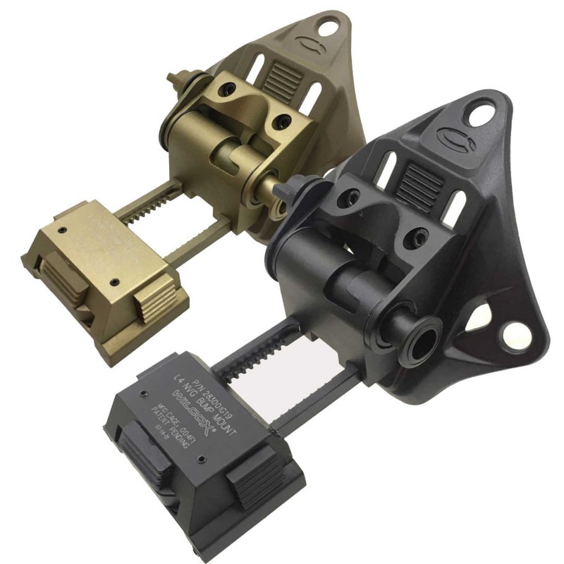 1 ファストヘルメット　ナイトビジョン　NVGセット WILCOXマウント Wilcox型 L4G19 ナイトビジョン ヘルメットマウント PVS15/PVS18