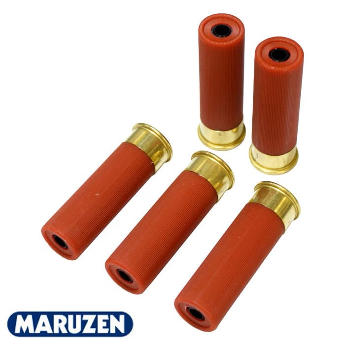 【3/18入荷予約】マルゼン ガスショットガン M1100・M870 共用ショットシェル レッド 5発セット