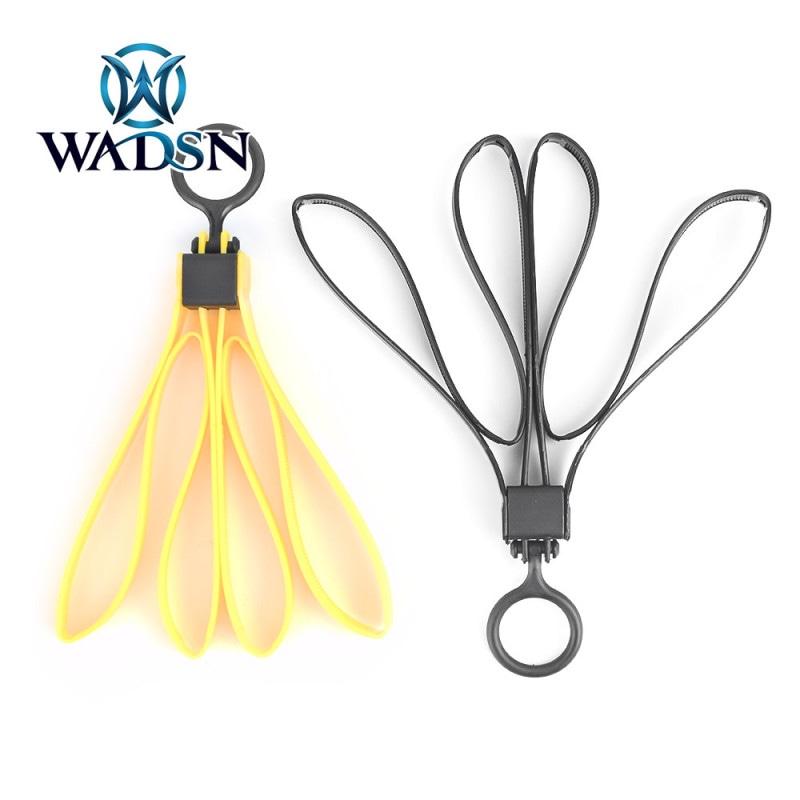 Element ASP TRI-Foldタイプ ダミーハンドカフ YELLOW