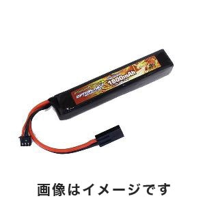 オプションNo.1 OPTION No.1 HIGH POWER LiPo7.4V 1800mAh GB-0043M　ストックインサイズ