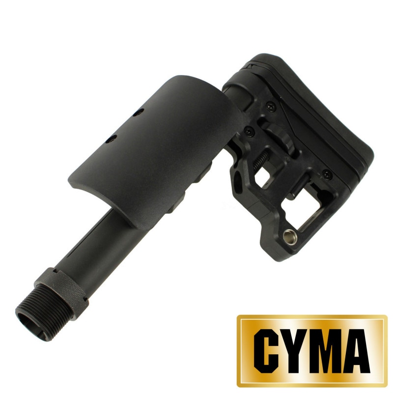 CM708 MDT LSS スケルトンストック BK | メーカー別,CYMA | | GUNMALL