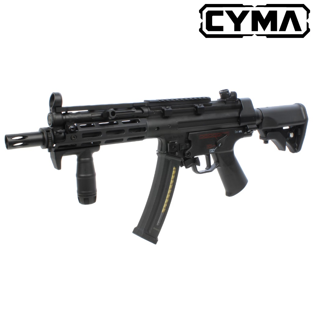 CYMA Enhanced MP5 Rストック フルメタル電動ガン(E-Shooter)【180日間