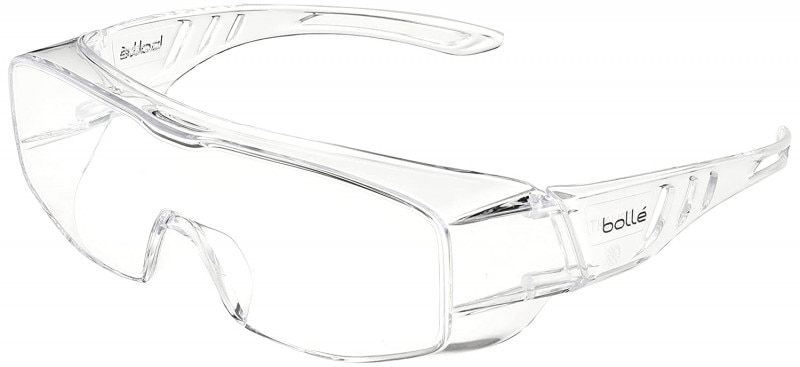 BolleSafety OVERLIGHT 2 OTG CLEAR LENS (1680501)
