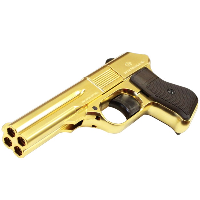 マルシン　cop357 ノーマルバレル　木目調　hw ゴールド　abs マルシン COP357/カート式/ロング/ABS/6mm/GOLD/木目調HWグリップ