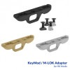 【メーカー別セール・UFC】UFC ＨＫフック用 Keymod/M-Lok アダプター SV