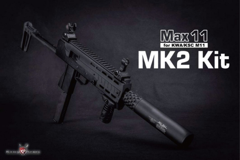 (特別価格 )King Arms MAX11 mk2 コンバージョンキット(KSC M11A1 S7)