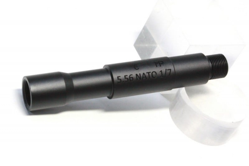 【メーカー別セール・S&T】S&T エクステンション アウターバレル M4 4インチ(14mm+>14mm-)BK