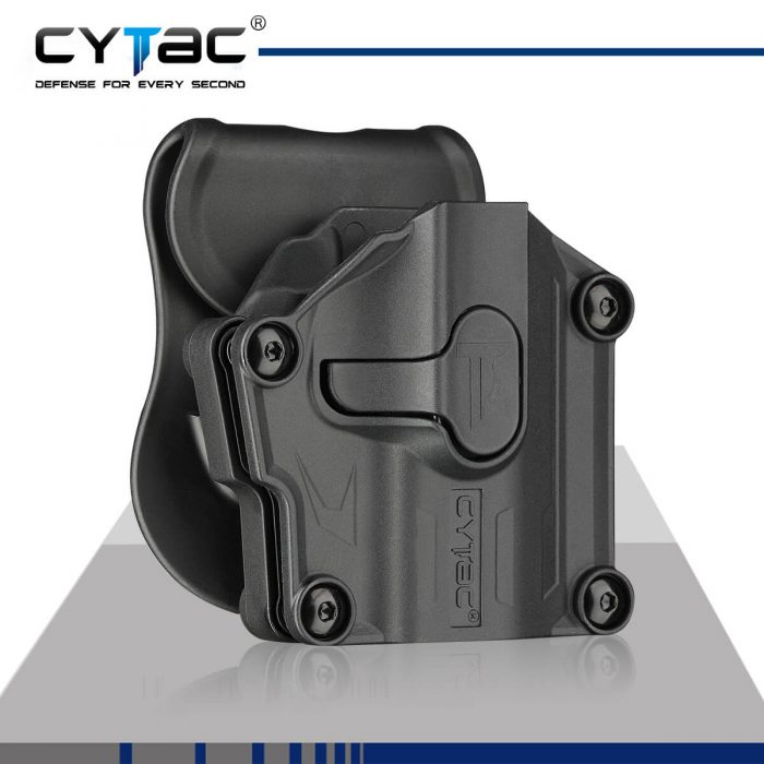 【5月19日入荷】CYTAC Mega-Fit コンパクト ホルスター 右 BK